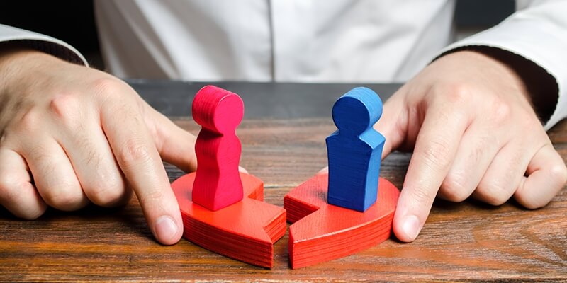 Diferencias entre la separación y el divorcio